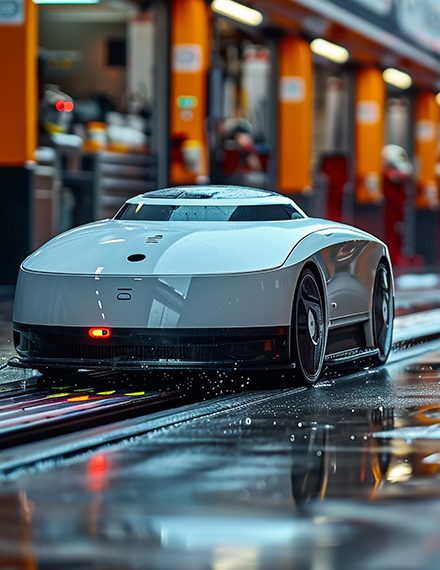 Automobilhub-Robot
